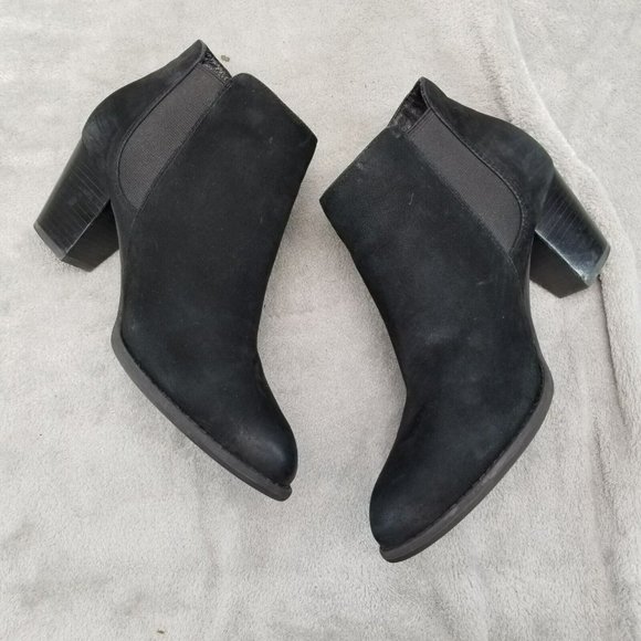 Vionic Shoes Womens Size 9 Sterling Black Suede ZipArch Support Ankle  Booties - Picture 2 of 10